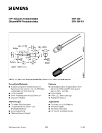 Datasheet Q62702-P1192 manufacturer Siemens